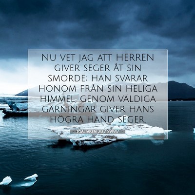 Psaltaren 20:7 Bibelvers Förklarad