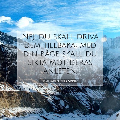 Psaltaren 21:13 Bibelvers Förklarad