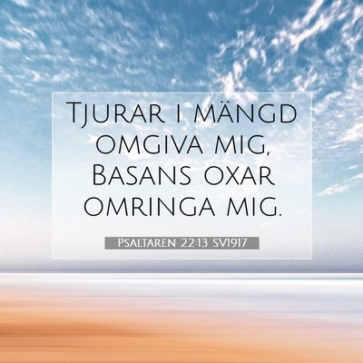 Psaltaren 22:13 Bibelvers Förklarad