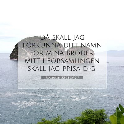 Psaltaren 22:23 Bibelvers Förklarad