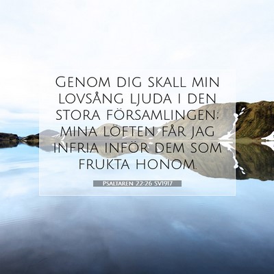 Psaltaren 22:26 Bibelvers Förklarad