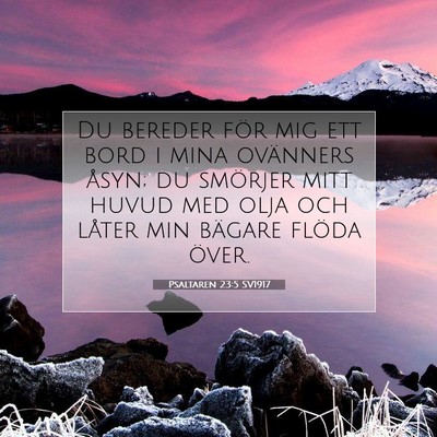 Psaltaren 23:5 Bibelvers Förklarad