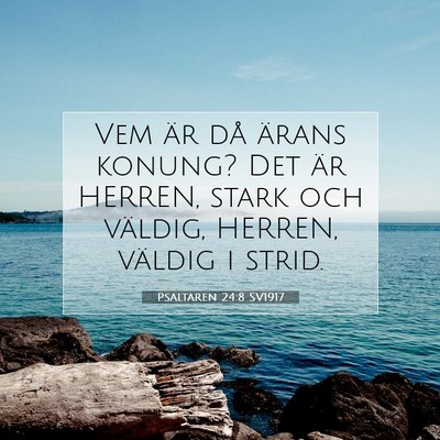 Psaltaren 24:8 Bibelvers Förklarad