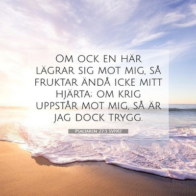 Psaltaren 27:3 Bibelvers Förklarad