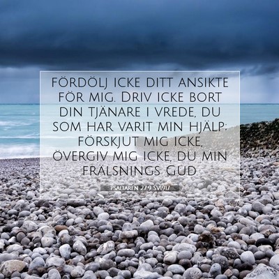 Psaltaren 27:9 Bibelvers Förklarad