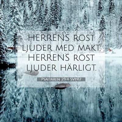 Psaltaren 29:4 Bibelvers Förklarad