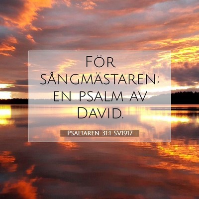 Psaltaren 31:1 Bibelvers Förklarad