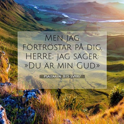 Psaltaren 31:15 Bibelvers Förklarad