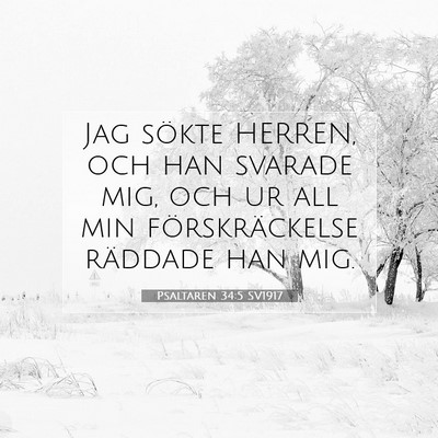 Psaltaren 34:5 Bibelvers Förklarad