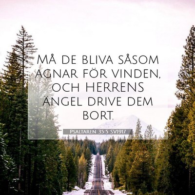 Psaltaren 35:5 Bibelvers Förklarad
