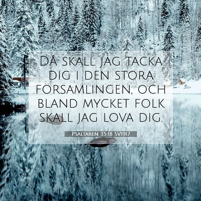 Psaltaren 35:18 Bibelvers Förklarad