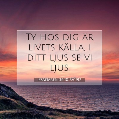 Psaltaren 36:10 Bibelvers Förklarad