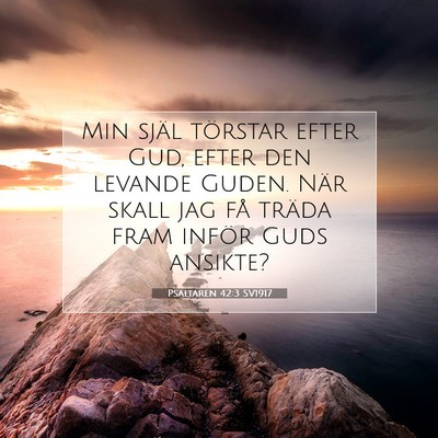 Psaltaren 42:3 Bibelvers Förklarad