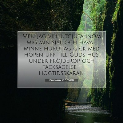 Psaltaren 42:5 Bibelvers Förklarad