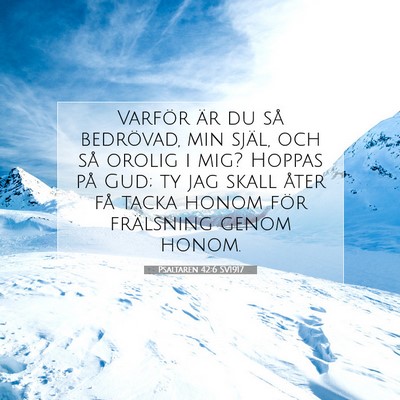 Psaltaren 42:6 Bibelvers Förklarad