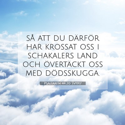 Psaltaren 44:20 Bibelvers Förklarad
