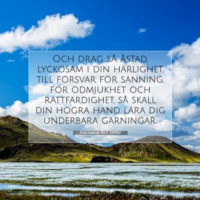 Psaltaren 45:5 Bibelvers Förklarad