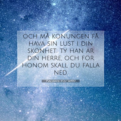 Psaltaren 45:12 Bibelvers Förklarad