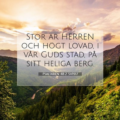 Psaltaren 48:2 Bibelvers Förklarad