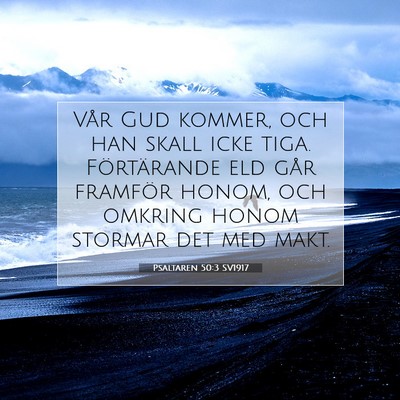 Psaltaren 50:3 Bibelvers Förklarad