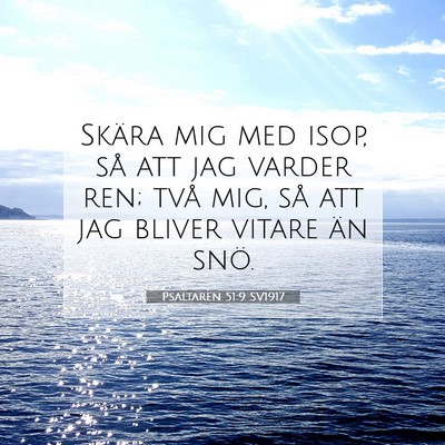 Psaltaren 51:9 Bibelvers Förklarad