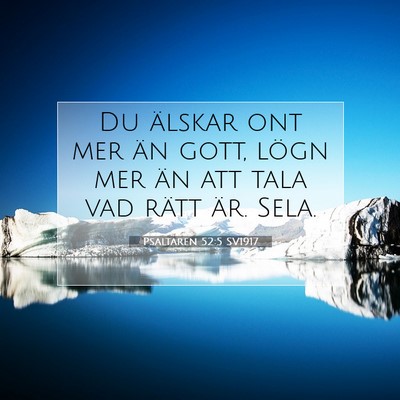 Psaltaren 52:5 SV1917 Bild av bibelvers