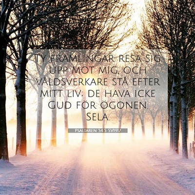 Psaltaren 54:5 Bibelvers Förklarad