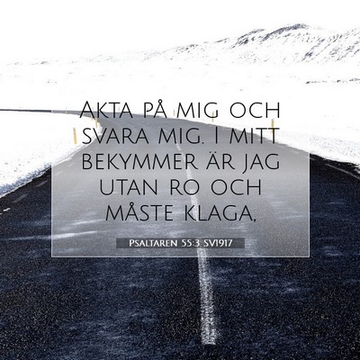 Psaltaren 55:3 Bibelvers Förklarad