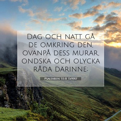 Psaltaren 55:11 Bibelvers Förklarad