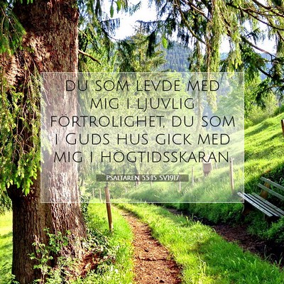 Psaltaren 55:15 Bibelvers Förklarad