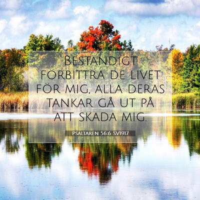 Psaltaren 56:6 Bibelvers Förklarad