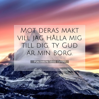 Psaltaren 59:10 Bibelvers Förklarad