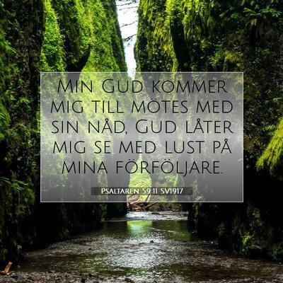 Psaltaren 59:11 Bibelvers Förklarad