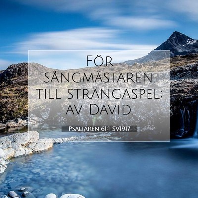 Psaltaren 61:1 Bibelvers Förklarad