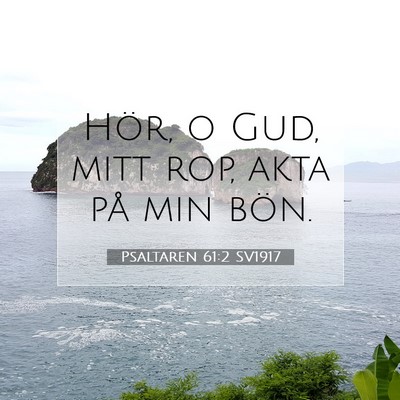 Psaltaren 61:2 Bibelvers Förklarad