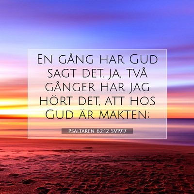 Psaltaren 62:12 Bibelvers Förklarad