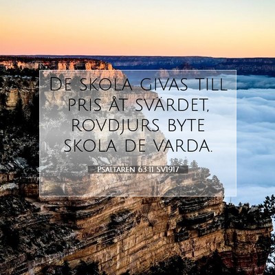 Psaltaren 63:11 Bibelvers Förklarad