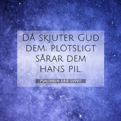 Psaltaren 64:8 Bibelvers Förklarad