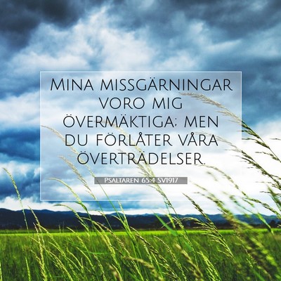 Psaltaren 65:4 Bibelvers Förklarad