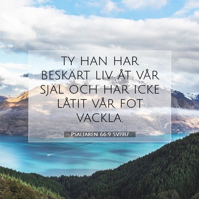 Psaltaren 66:9 Bibelvers Förklarad