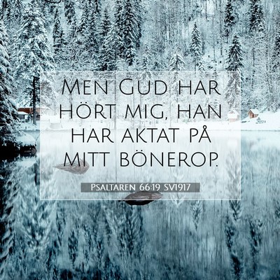 Psaltaren 66:19 Bibelvers Förklarad