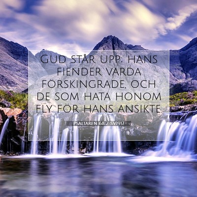 Psaltaren 68:2 Bibelvers Förklarad