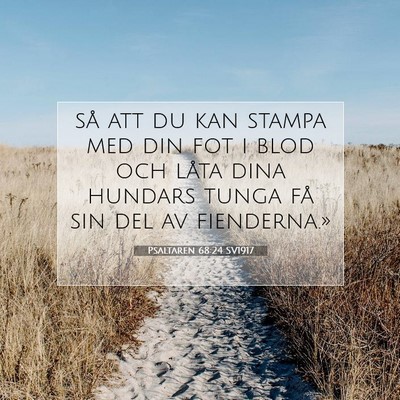 Psaltaren 68:24 Bibelvers Förklarad