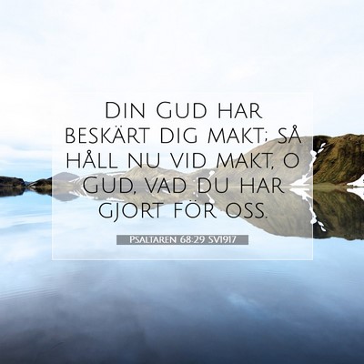 Psaltaren 68:29 Bibelvers Förklarad