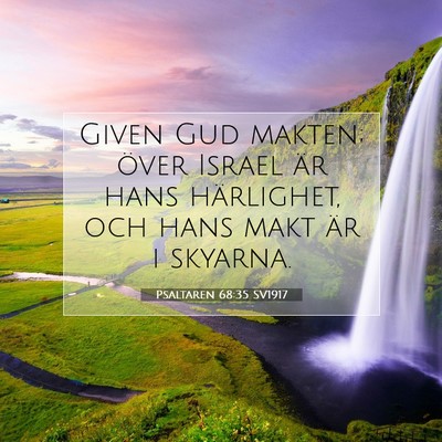 Psaltaren 68:35 Bibelvers Förklarad