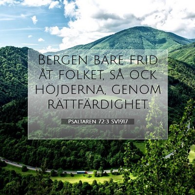 Psaltaren 72:3 Bibelvers Förklarad
