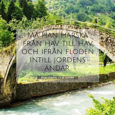 Psaltaren 72:8 Bibelvers Förklarad