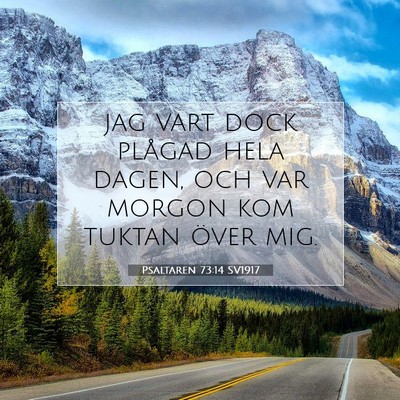 Psaltaren 73:14 Bibelvers Förklarad