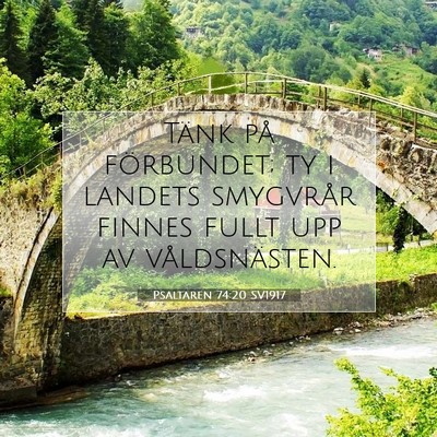 Psaltaren 74:20 Bibelvers Förklarad