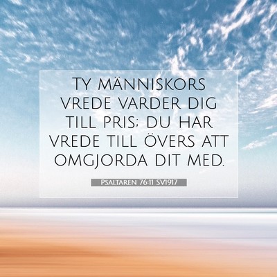 Psaltaren 76:11 Bibelvers Förklarad